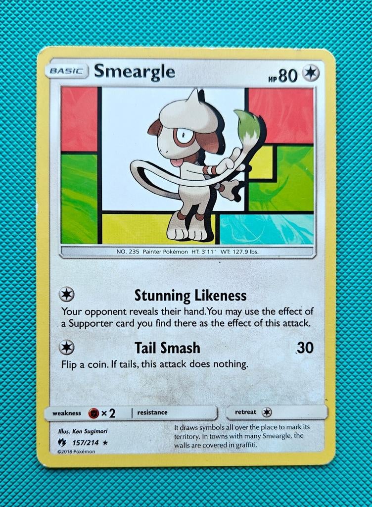 Smeargle LOT 157, Ophalen of Verzenden