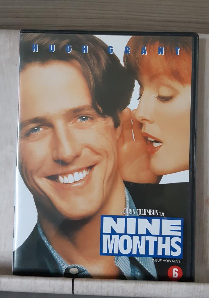 Nine Months (1995)  Hugh Grant, Julianne Moore – Dvd, Vanaf 6 jaar, Ophalen of Verzenden, Zo goed als nieuw, Romantische komedie