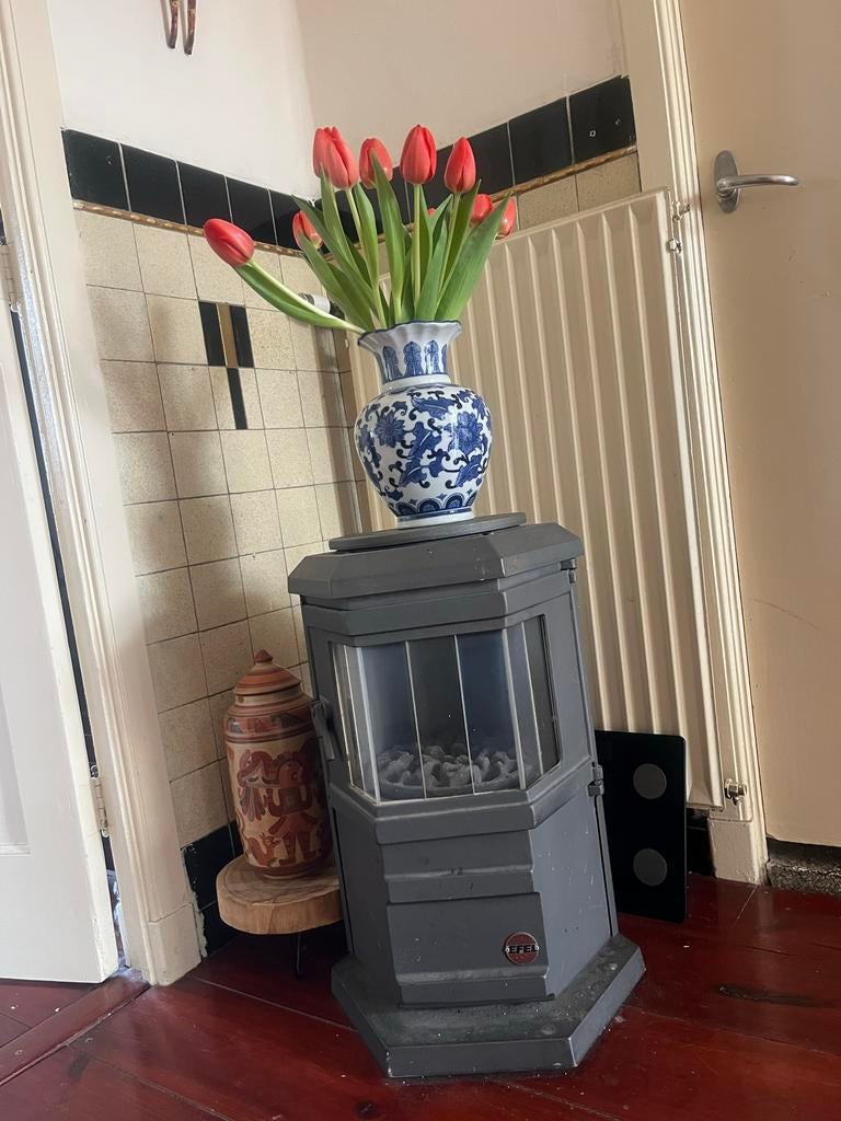 Gaskachel - Efel - Vrijstaand - Goede staat, Huis en Inrichting, Kachels, Ophalen, Gebruikt, Gas, Vrijstaand