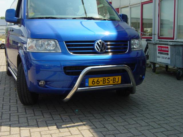 VW T5 Pushbar zonder Carterbeschermer, Niet ingevuld, Niet ingevuld, Niet ingevuld