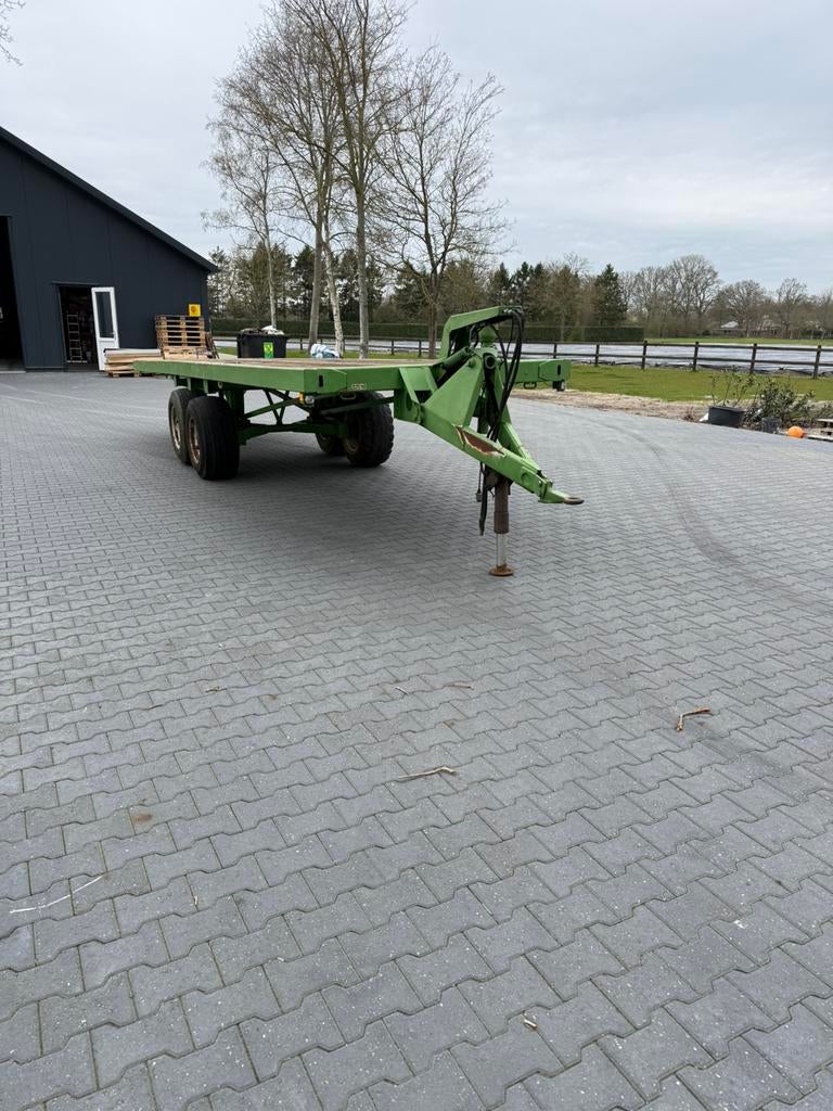 Platte wagen, Zakelijke goederen, Agrarisch | Werktuigen, Ophalen, Transport