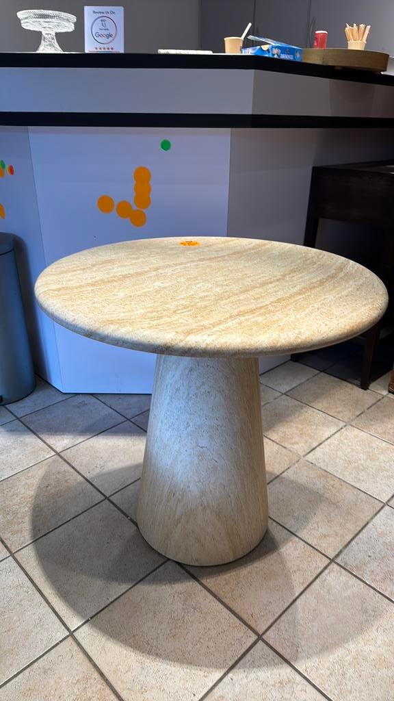 Tuintafel eco composiet 80x76 cm lichte beschadiging poot