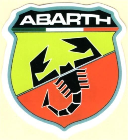 Fiat Abarth sticker #6, Ophalen of Verzenden