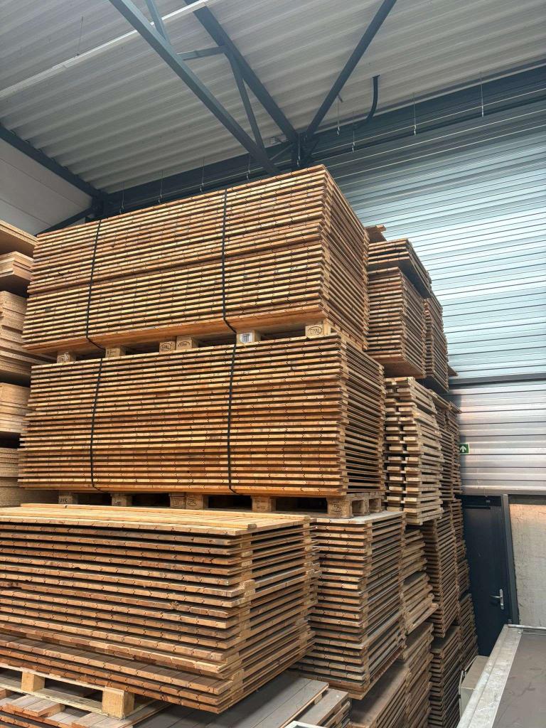 Partij dichte vuren vlonders, va €19,50 p/st, Gebruikt