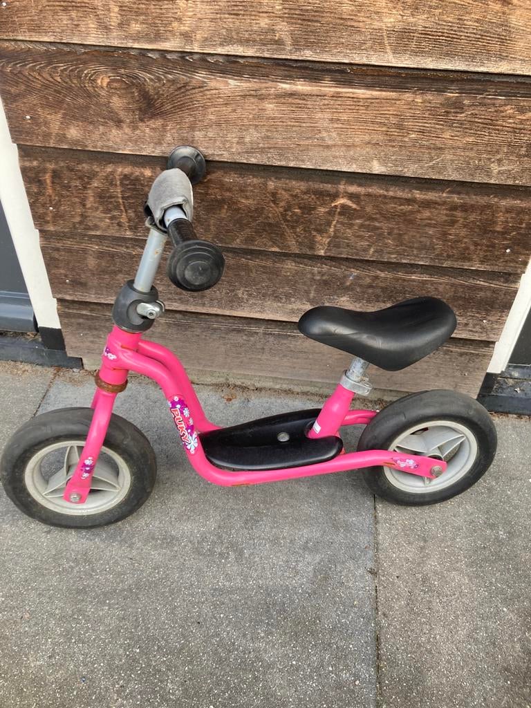 Puky roze loopfiets, Ophalen, Gebruikt, Loopfiets