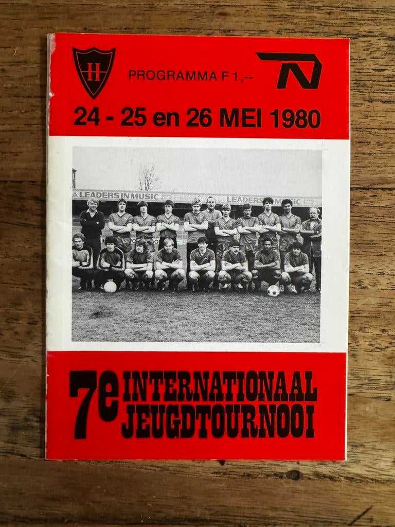 HFC Haarlemmjeugdtournooi 1980, Ophalen of Verzenden, Gebruikt, Ajax, Boek of Tijdschrift
