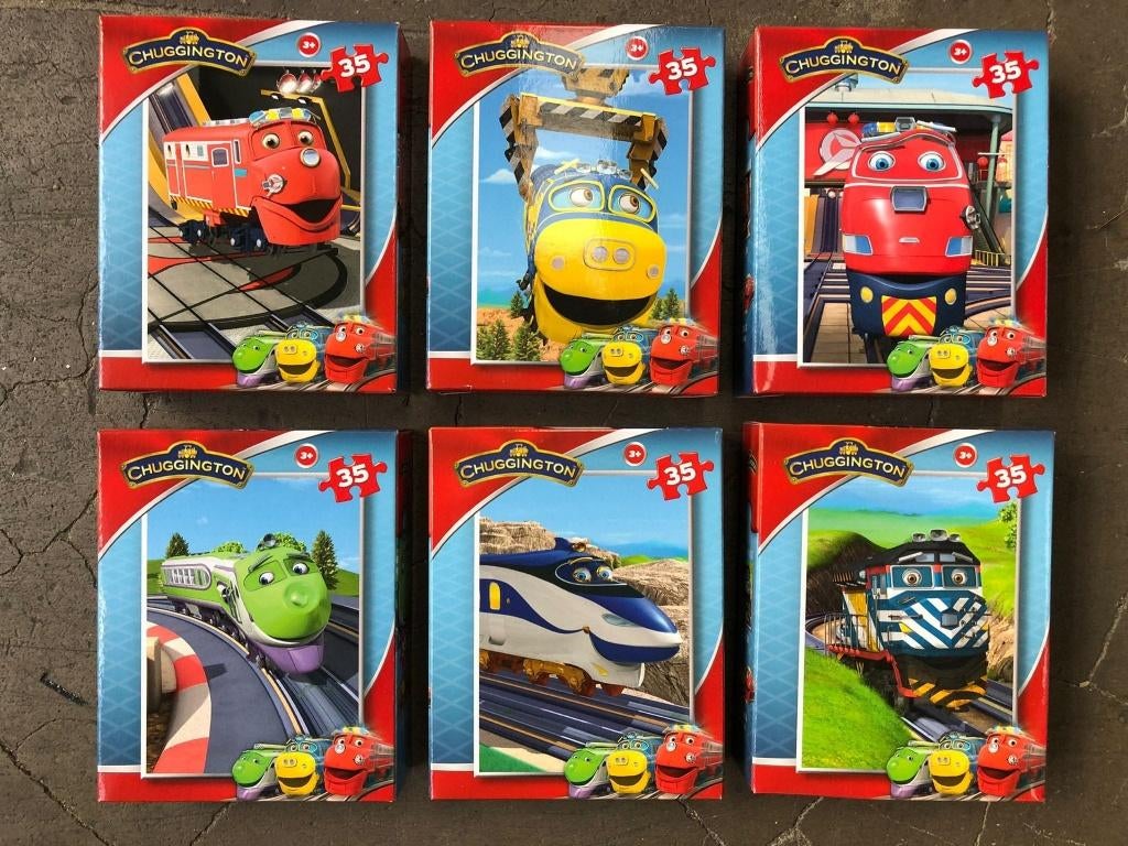 PARTIJ PUZZEL THOMAS DE TREIN 35 STUKJES IN DISPLAY, ., Nieuw, Ophalen of Verzenden, .