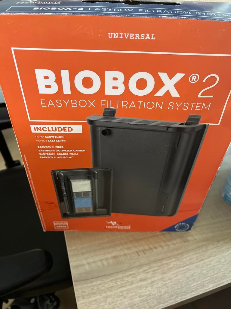 Tecatlantis biobox 2 easybox filter systeem, Ophalen of Verzenden, Nieuw