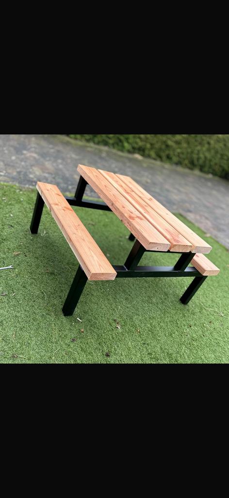 Picknicktafel voor kinderen, Kinderpicknicktafel, Nieuw, Ophalen of Verzenden, Rechthoekig