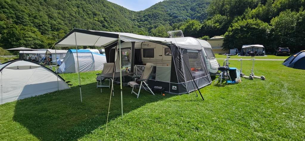 Nette en zeer complete Homecar Racer 43, Caravans en Kamperen, Voortenten en Luifels, Ophalen of Verzenden