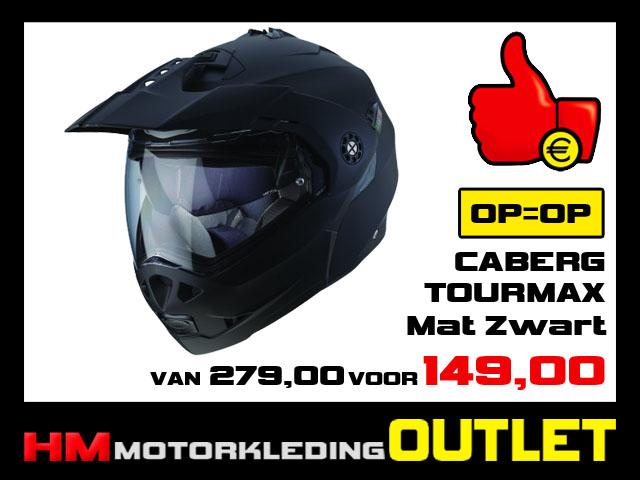 Motorhelm Caberg Tourmax - Mat Zwart - XL-62, Info@huybersmotoren.nl, Systeemhelm, NL, Caberg