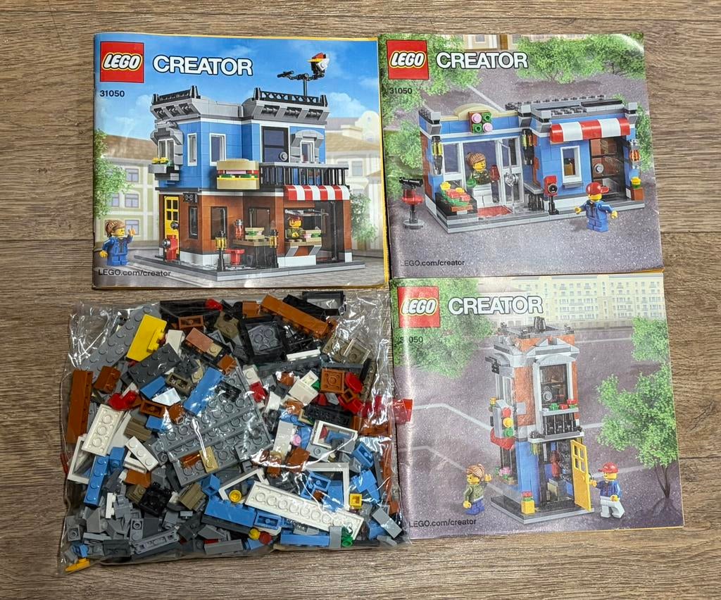 Lego Creator set 31050 Hoekrestaurant, Lego, Compleet, Ophalen of Verzenden, Zo goed als nieuw