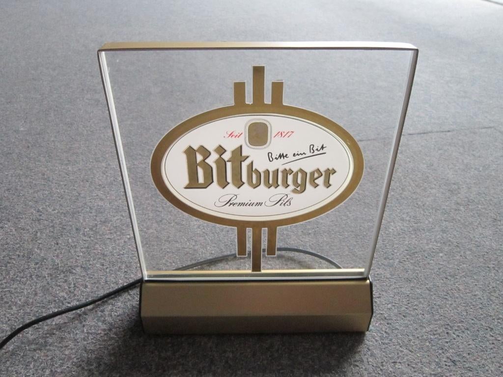 BITBURGER BIER LICHTRECLAME, Verzamelen, Ophalen, Gebruikt, Overige typen, Overige merken