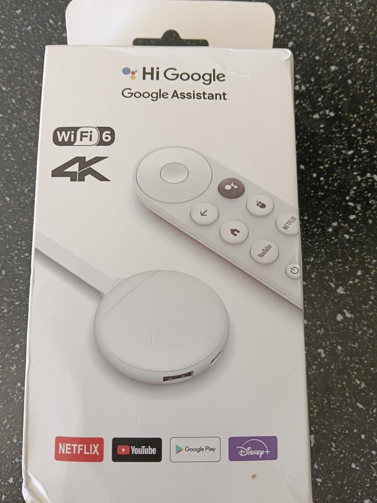 Google Chromecast met Google TV (4K, Wi-Fi 6), Ophalen, Zo goed als nieuw