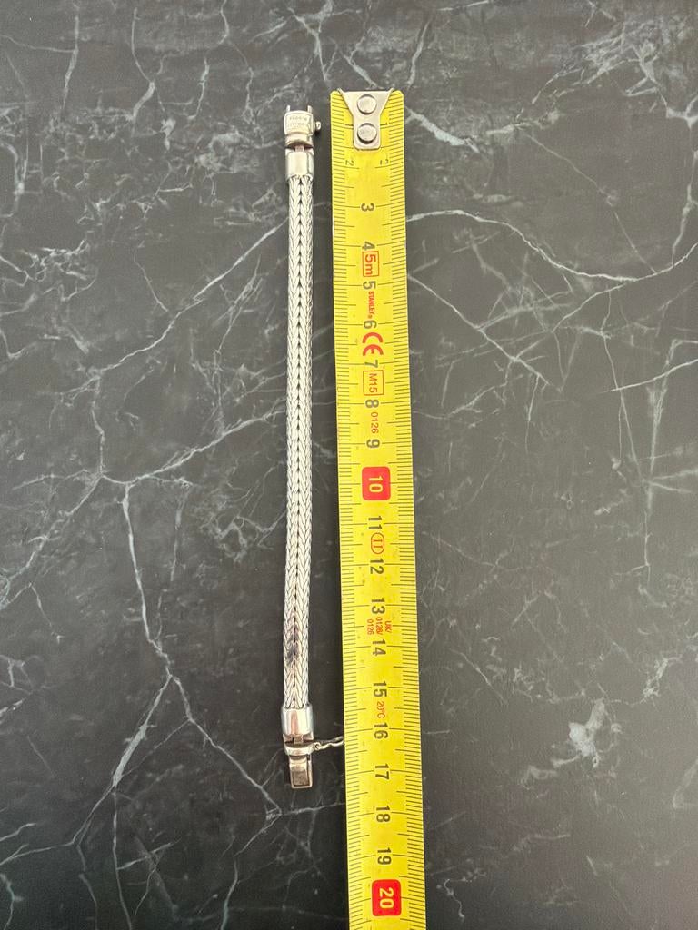 Buddha to Buddha armband ELLEN xs zilver, Ophalen of Verzenden, Gebruikt, Zilver, Zilver