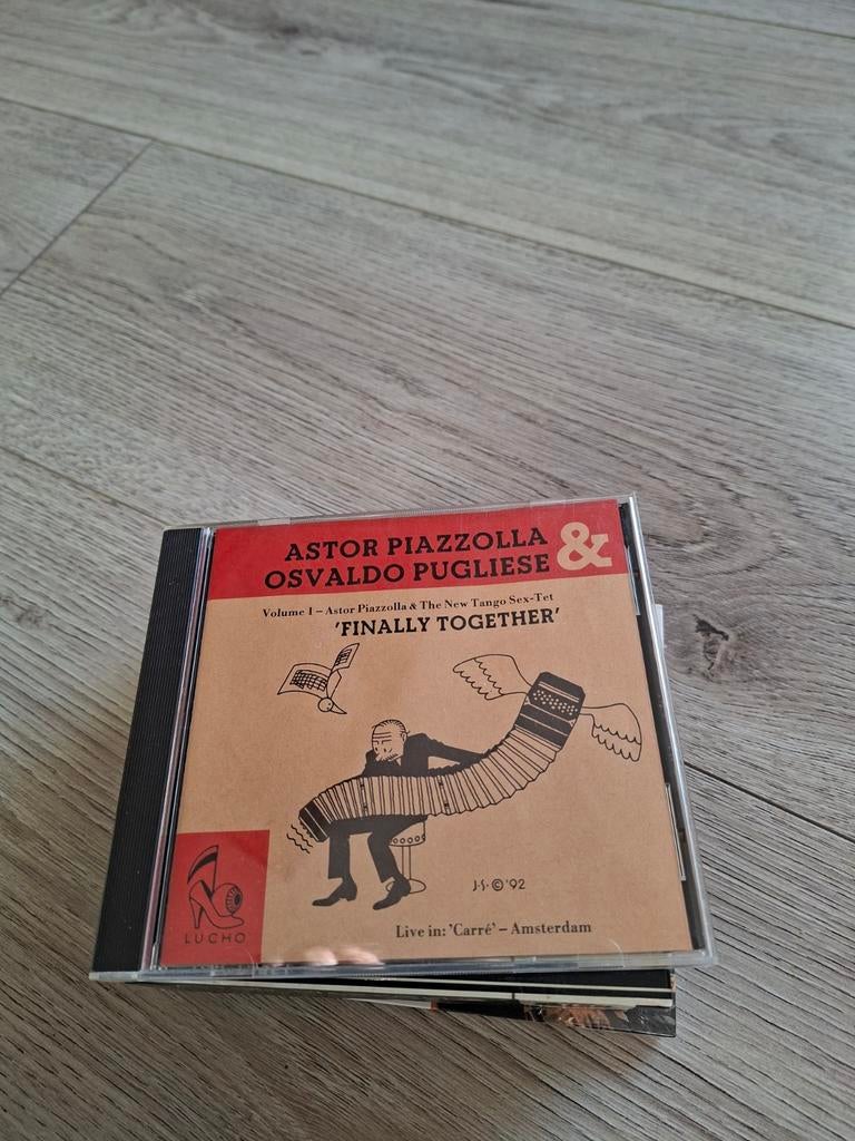 Astor Piazzolla, Osvaldo Pugliese - Finally Together, Ophalen of Verzenden, Zo goed als nieuw