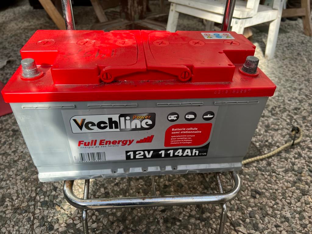 Grote accu 12V 114Ah voor caravan mover, Auto-onderdelen, Ophalen of Verzenden, Gebruikt