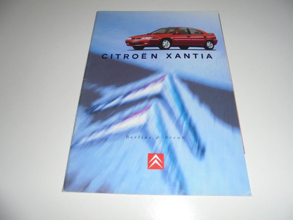 brochure Citroen Xantia  1997, Ophalen of Verzenden, Zo goed als nieuw, Citroën