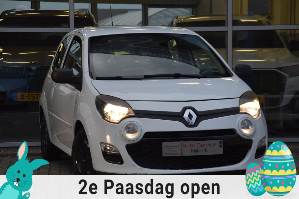 Renault Twingo 1.2 16V Dynamique Airco Cruise Control Elek., Euro 5, Gebruikt, Zwart, Wit