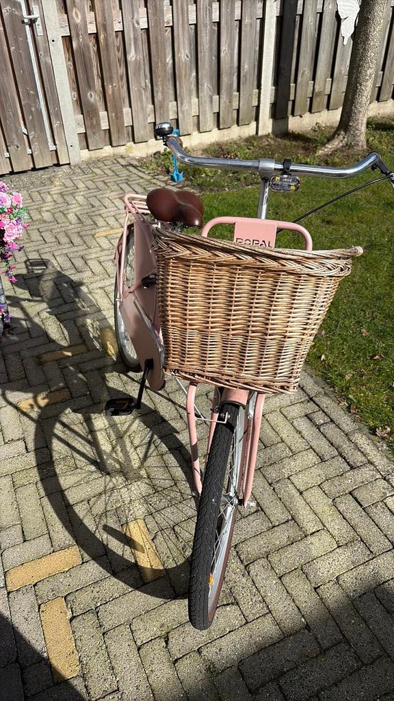 Meisjes fiets 24 inch merk popal, Fietsen en Brommers, Fietsen | Oldtimers, Minder dan 47 cm, Ophalen