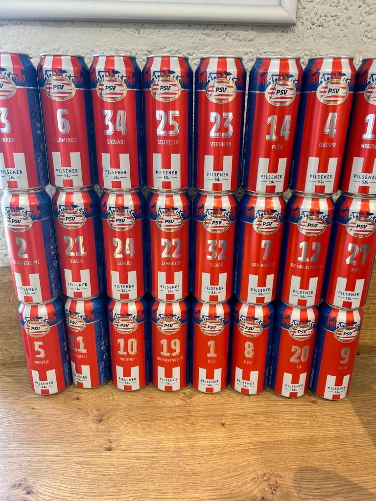 PSV kampioensblikken, Ophalen of Verzenden, Nieuw, Thee, Overige merken