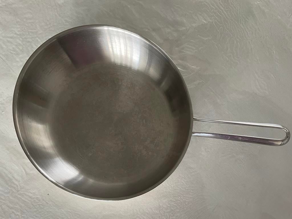 BK koekenpan 24 cm, Ophalen, Gebruikt, Inductieplaat, Rvs