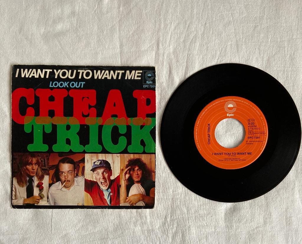 Cheap trick - i want you to want me, Gebruikt, 7 inch, Single, Ophalen of Verzenden