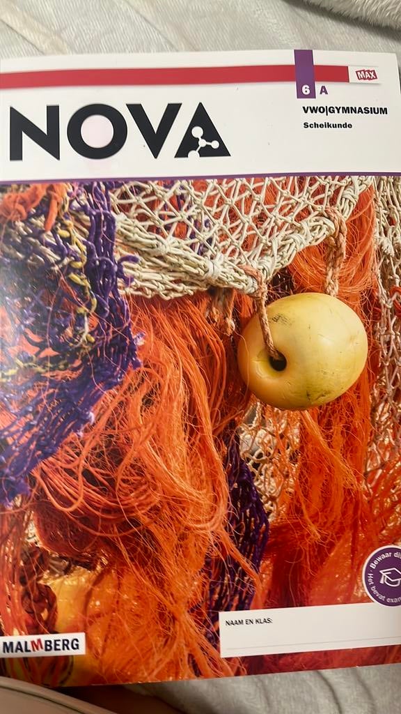 Nova scheikunde vwo 6 boek A, Boeken, Ophalen of Verzenden, Nieuw, VWO, Scheikunde