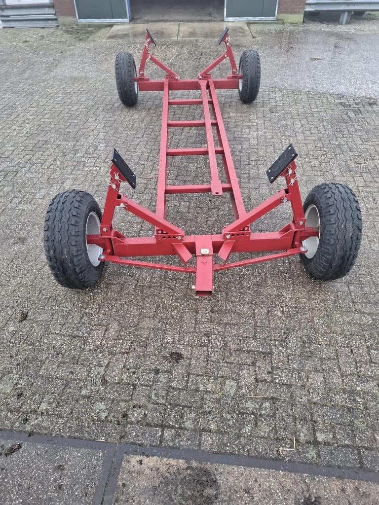 Kruiskamp boottrailer 5 ton NIEUW, Gebruikt, 90 cm, Eenpersoons, Wit