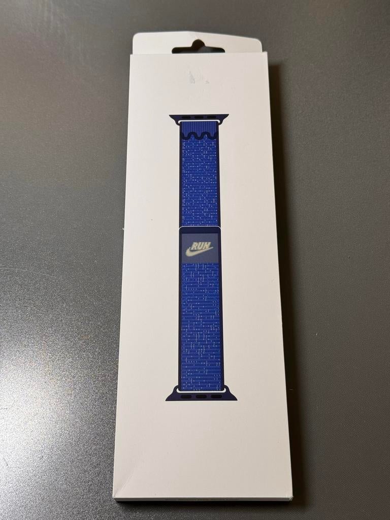 Apple Watch Nike Sport Loop 42mm Blue ribbon, Ophalen of Verzenden, Nieuw, Bandje