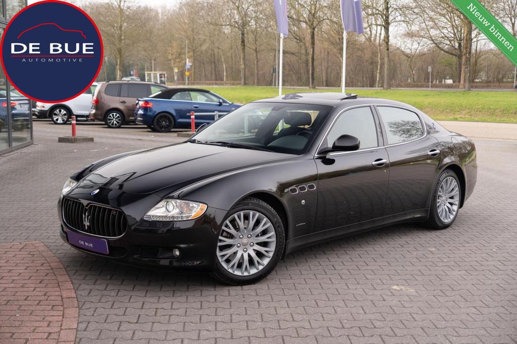 Maserati Quattroporte 4.2 V8 Executive GT|ZF-Aut.6|Youngtime, Auto's, Automaat, Gebruikt, Zwart, Bedrijf
