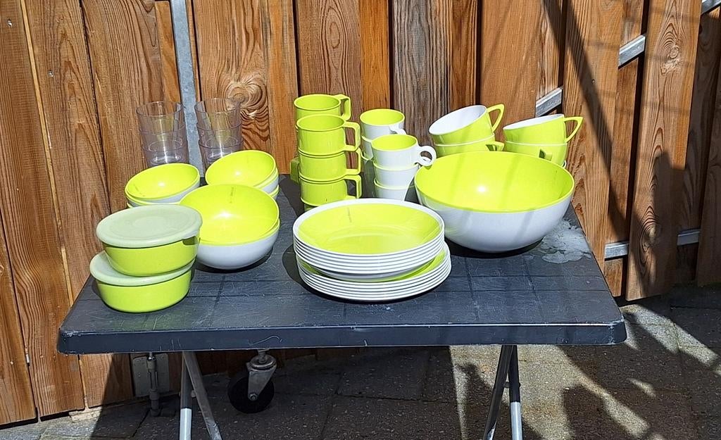 Camping servies Mepal en meer.., Ophalen of Verzenden, Gebruikt