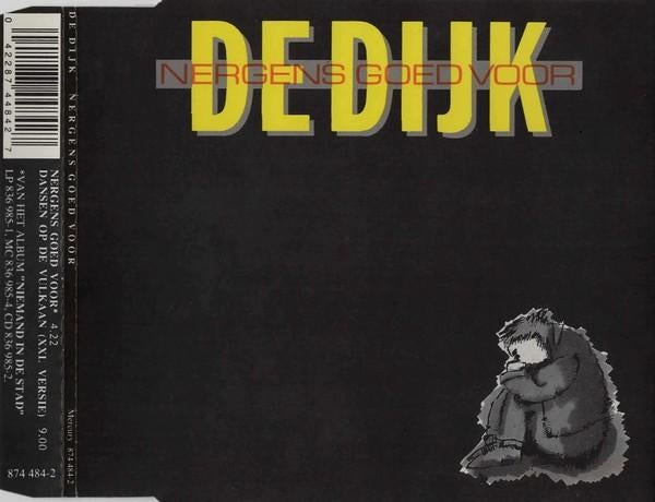 De Dijk – Nergens Goed Voor / Dansen Op De Vulkaan CD Maxi89, Verzenden, Maxi-single, Zo goed als nieuw, 1 single
