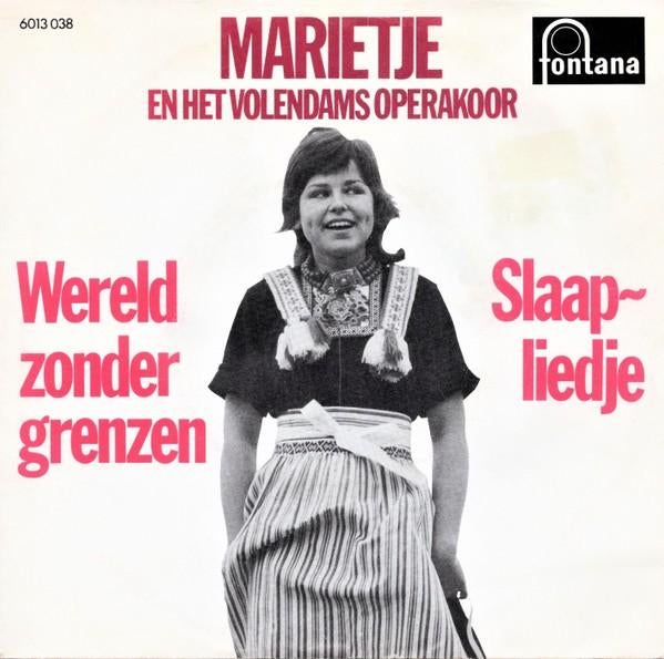 Marietje en het Volendams Operakoor - Wereld Zonder Grenzen, Ophalen of Verzenden, Zo goed als nieuw, Overige formaten, Levenslied of Smartlap