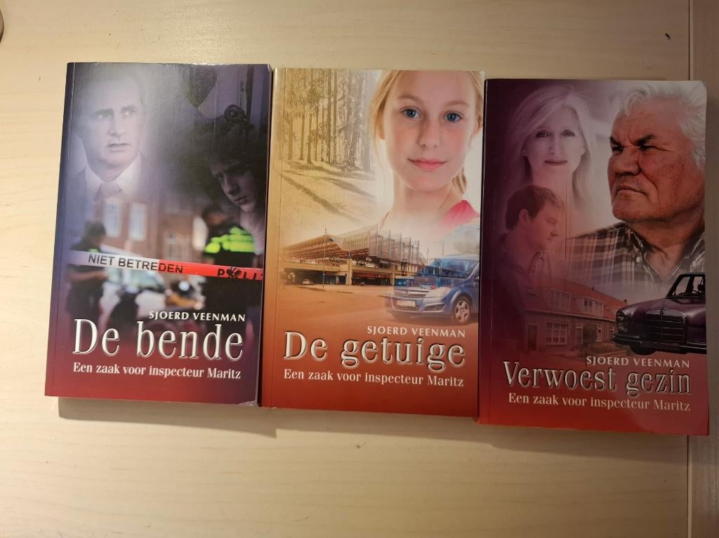 Verschillende boeken van Sjoerd veenman, Boeken, Ophalen, Gelezen, Sjoerd Veenman