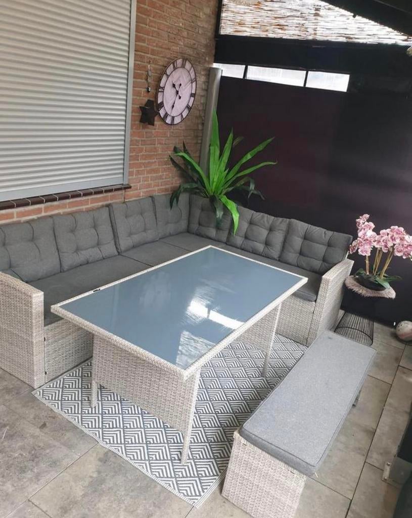 Loungeset als nieuw, Ophalen of Verzenden, Zo goed als nieuw