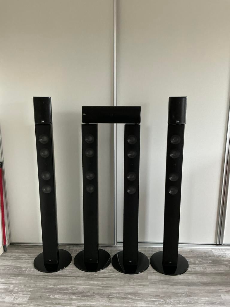 Tekoop Canton luidsprekers in mooie piano lak, Zo goed als nieuw, Surroundset zonder subwoofer, 120 watt of meer, Ophalen