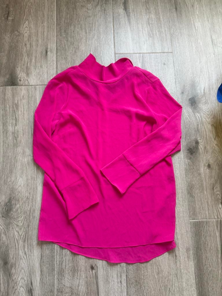 Primark fuchsia roze blouse maat 44, Ophalen of Verzenden, Zo goed als nieuw, Maat 42/44 (L), Roze