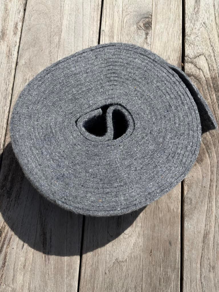 Constructie Vilt 75 - 100x10mm 5 Meter, Minder dan 4 cm, Overige materialen, Nieuw, Ophalen of Verzenden