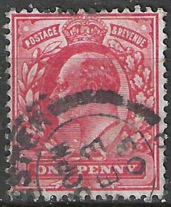 Groot-Brittannie 1902-1910 - Yvert 107 - Edward VII (ST), Postzegels en Munten, Postzegels | Europa | UK, Verzenden, Gestempeld