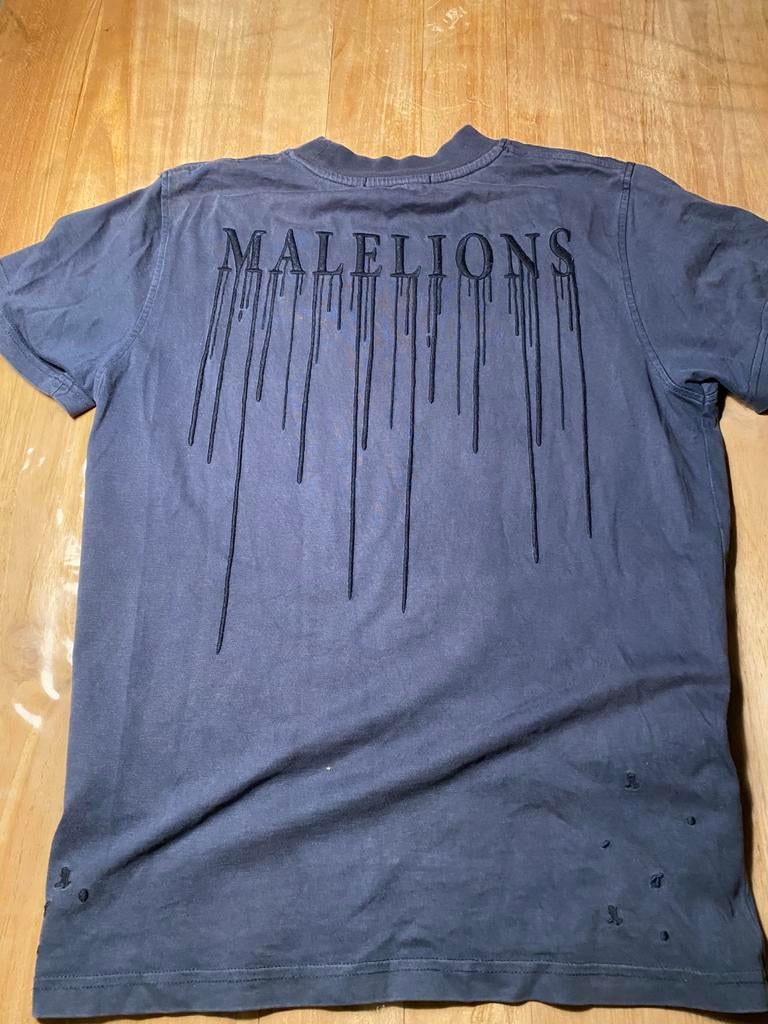 Malelions T shirt XS (oversized), Ophalen of Verzenden, Zo goed als nieuw, Maat 46 (S) of kleiner