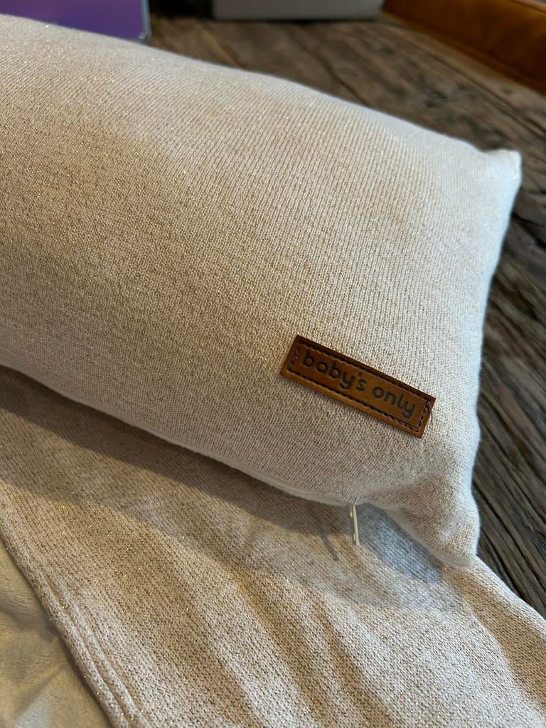 Babys Only aankleedhoes glitter met bijpassend kussen, Ophalen, Zo goed als nieuw, Nb, Nb