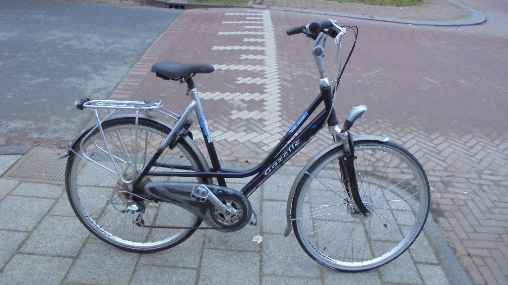 Gazelle Medeo Damesfiets 57 cm, Fietsen en Brommers, Fietsen | Dames | Damesfietsen, Gebruikt, Versnellingen, Gazelle, Trommelrem