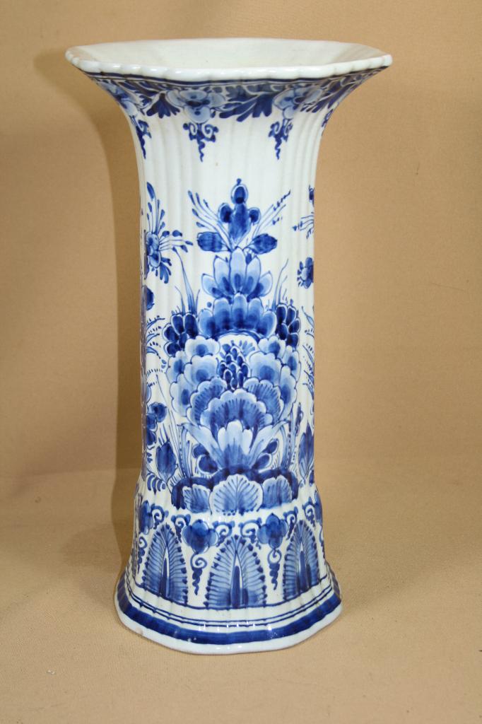 Porceleyne Fles vaas 28 cm, Antiek en Kunst, Antiek | Vazen, Ophalen of Verzenden