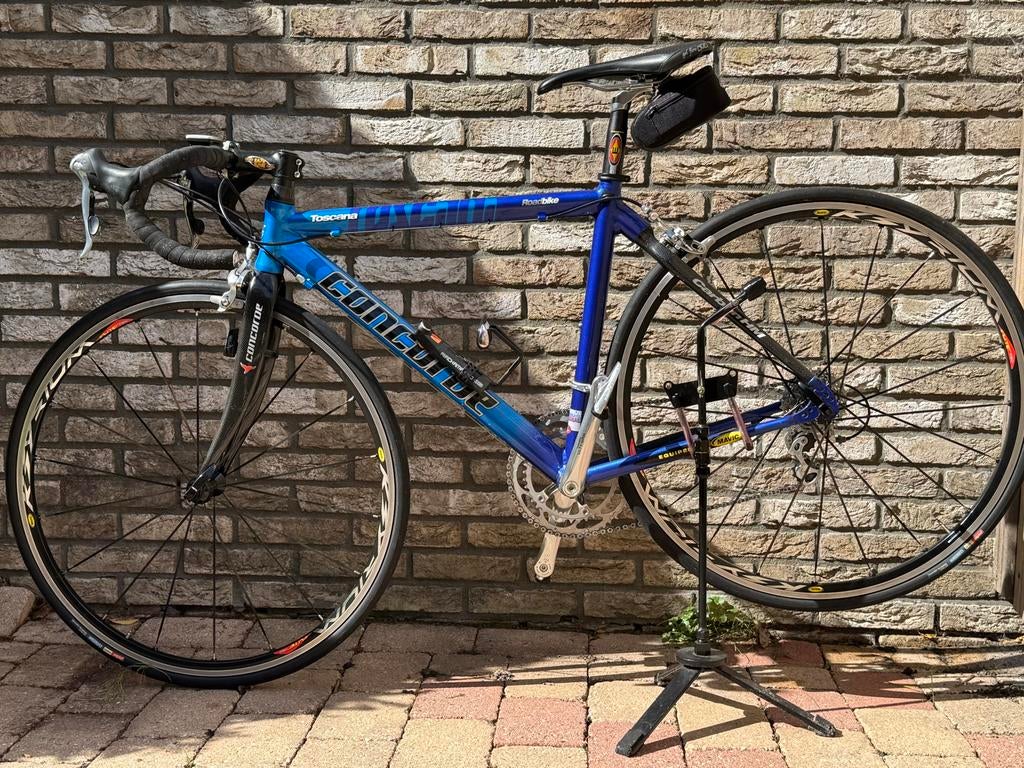 MOET NU WEG! Toscana “Concorde” Carbon Racefiets, Fietsen en Brommers, Fietsen | Racefietsen, Gebruikt, Carbon, Meer dan 20 versnellingen