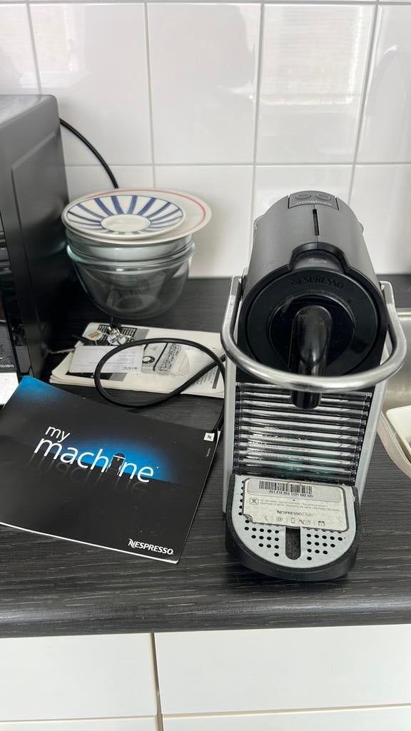 Nespresso Pixie koffiemachine, Ophalen, Zo goed als nieuw, Koffiemachine