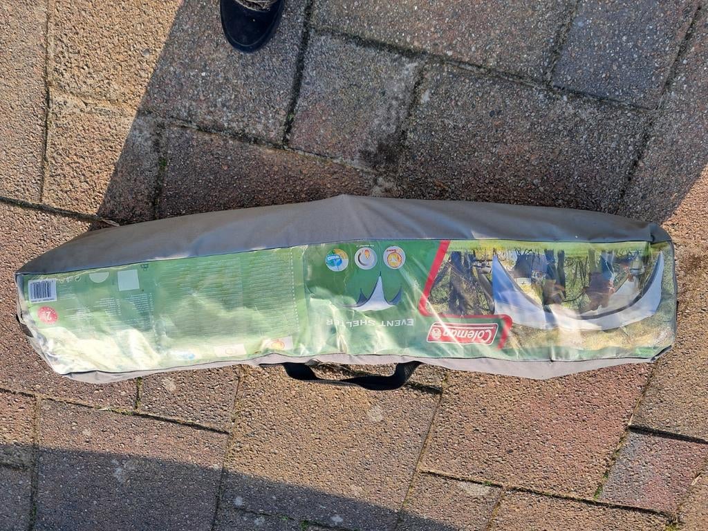 Coleman Event Shelter tentstokken XL 450x450 Doek gescheurd, Ophalen