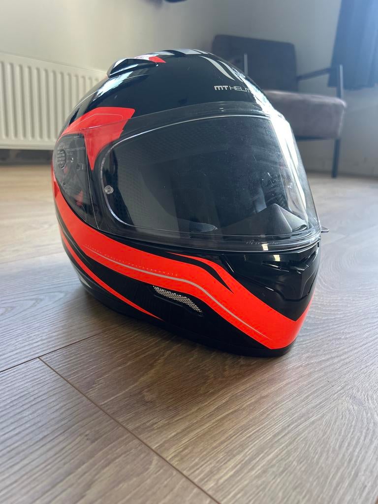 MT Helmets integraalhelm met hoes, maat S, Motoren, Kleding | Motorhelmen, Integraalhelm, S, Tweedehands, Ophalen