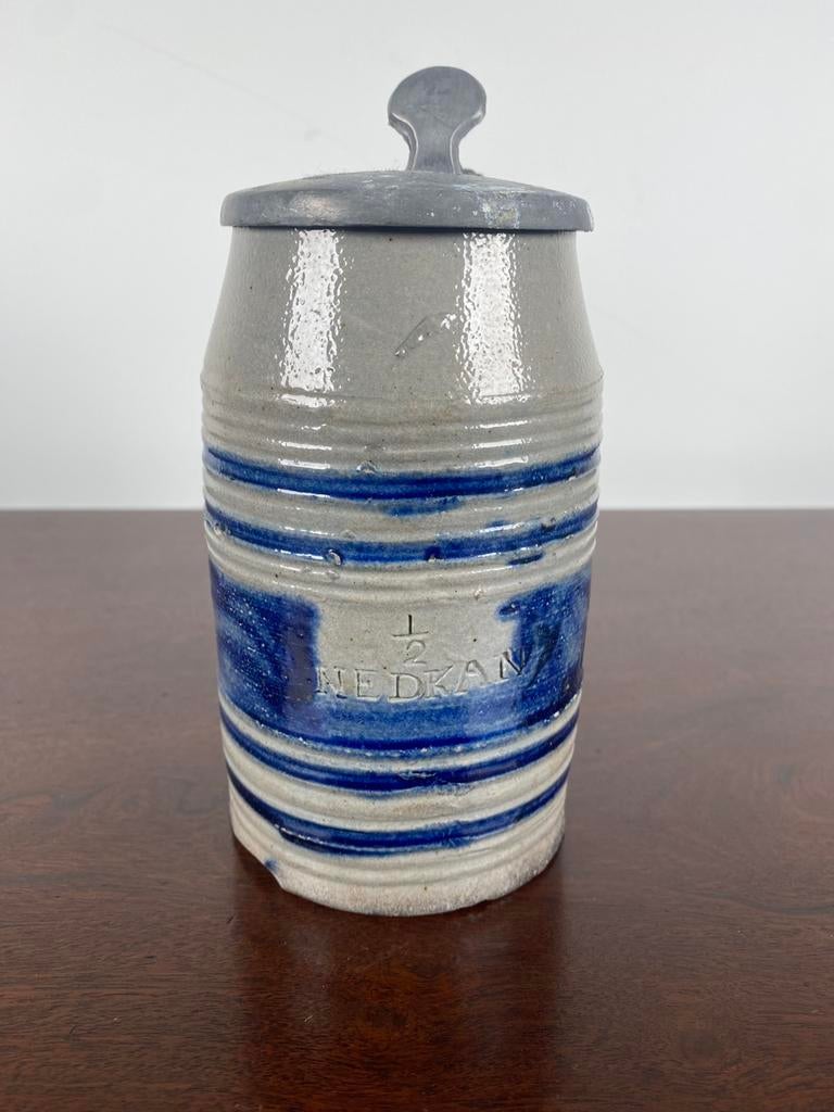 Westerwald kan - geen bodemvondst, Antiek en Kunst, Antiek | Keramiek en Aardewerk, Ophalen of Verzenden