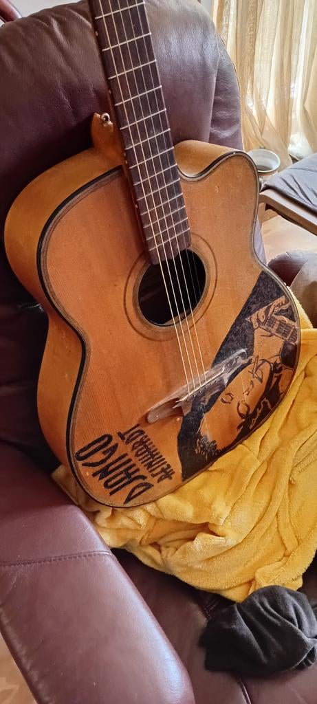 Aceustische gitaar otwin, Muziek en Instrumenten, Ophalen, Zo goed als nieuw, Western- of Steelstringgitaar